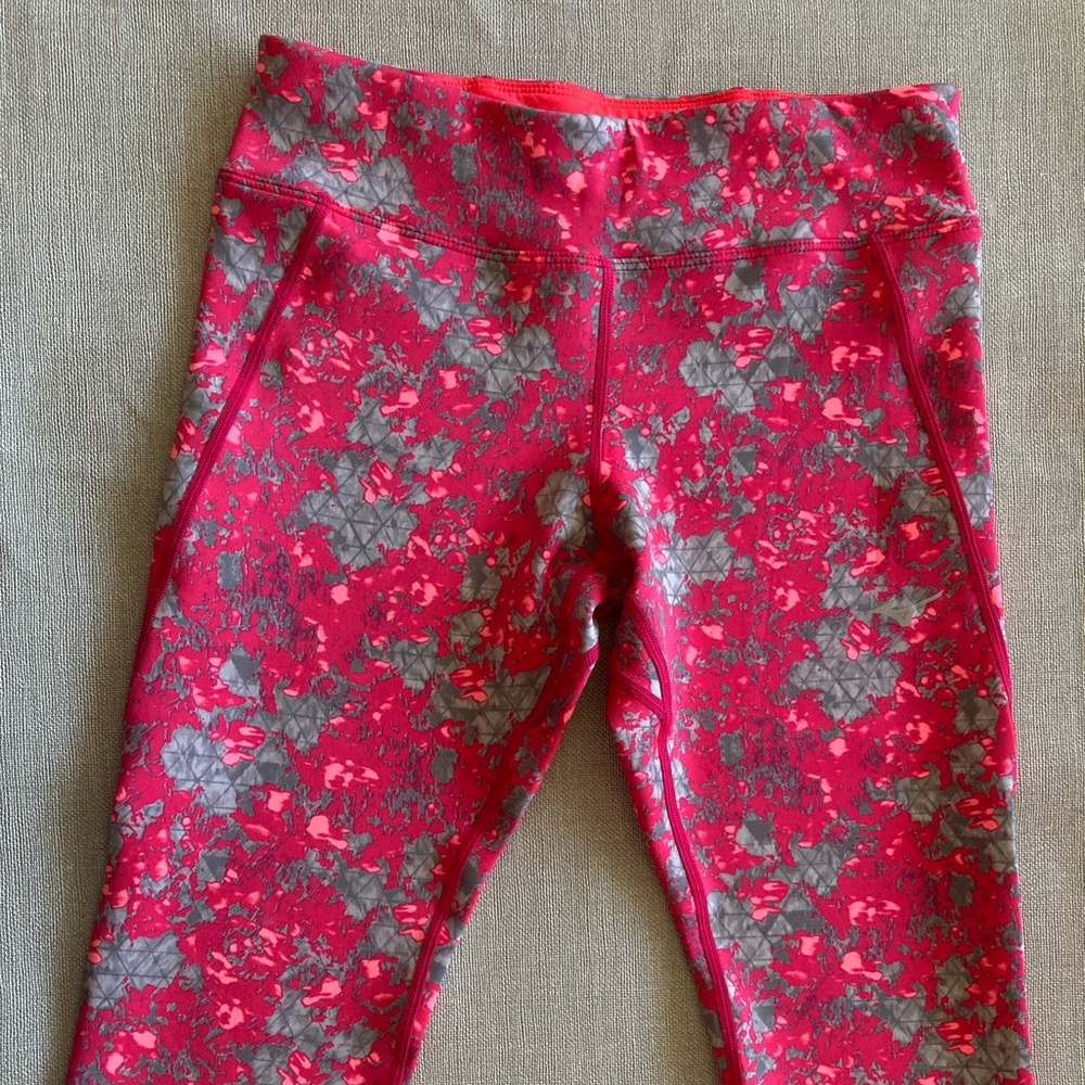 Mizuno Women Running Capri Sz S Workout Cropped SM